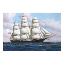 A Nuvem Voadora Americana No Clipper No Cheio