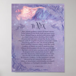 POSTER À NYX - BOA INVOCAÇÃO