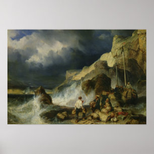 Poster A ofensiva dos contrabandistas, c.1837