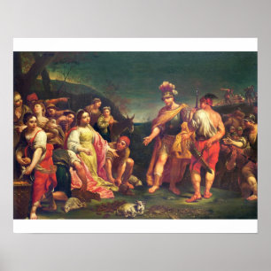 Poster A oferta da Abigail antes de David