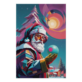 Póster A Oliva de Natal - Ken Gage Surreal Art
