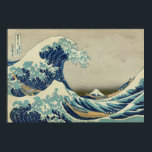 Poster A onda do Excelente de Kanagawa<br><div class="desc">A onda Excelente do Poster de Kanagawa A onda do Excelente de Kanagawa, também conhecida como A onda do Excelente ou simplesmente A onda, é um impressão de bloco de madeira pela artista japonesa Katsushika Hokusai. Exemplo de arte ukiyo-e, ela foi publicada entre 1830 e 1833 como a primeira na...</div>