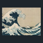 Poster A onda do Excelente de Kanagawa<br><div class="desc">A Onda Excelente de Kanagawa,  da série '36 Views do Monte Fuji' | por Katsushika Hokusai | Art Location: Private Collection | Artista japonês | Número de recolha de imagens: XIR158277</div>