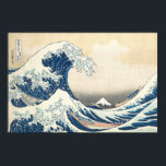 Poster A onda do Excelente de Kanagawa<br><div class="desc">Por Katsushika Hokusai</div>