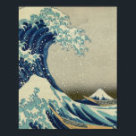 Póster A onda do Excelente de Kanagawa<br><div class="desc">A onda de Excelentes de Kanagawa. A Onda de Excelente de Kanagawa (神 奈 沖 浪 裏 Kanagawa-oki nami ura?, "No poço de uma onda de Kanagawa"/"Sob a onda de Kanagawa"), também conhecida como A Onda de Excelente ou simplesmente A Onda, é um impressão de bloco de madeira do artista...</div>