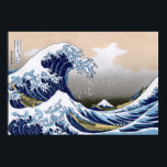 Poster A onda do Excelente de Kanagawa<br><div class="desc">A onda de Excelentes de Kanagawa (Kanagawa Oki Nami Ura) por Katsushika Hokusai, 1830-1833.</div>