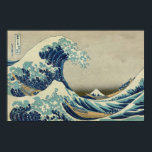 Poster A onda do Excelente de Kanagawa (Hokusai)<br><div class="desc">Imagem 1 de 36. Da maravilhosa série de impressões de bloco de madeira Trinta e Seis Vistas do Monte Fuji pela artista japonesa Katsushika Hokusai (1760-1849). Hokusai provavelmente é melhor conhecido por sua impressão imediatamente reconhecível A onda Excelente de Kanagawa. Sinta-se à vontade para personalizar como desejar!</div>