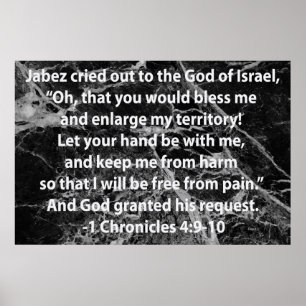 Poster A oração de Jabez