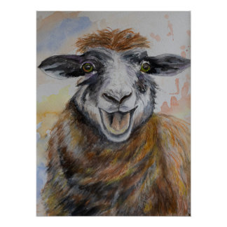 Póster A Ovelha Feliz