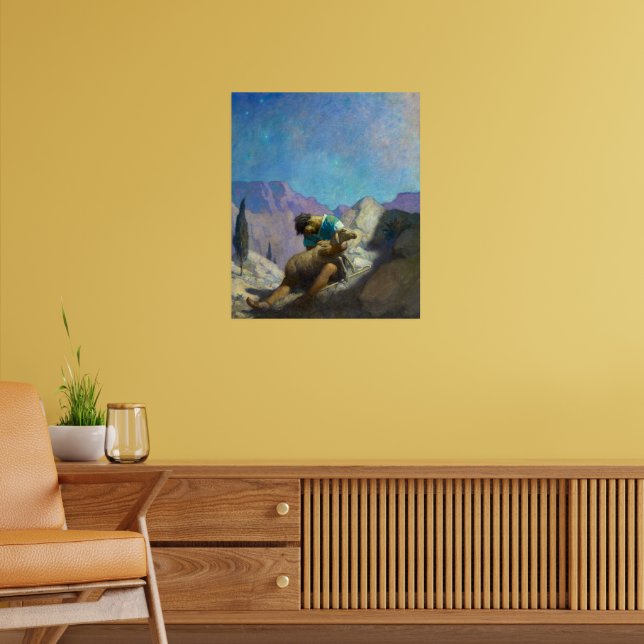 Poster A ovelha perdida por Newell Convers Wyeth (Sala de Estar 2)