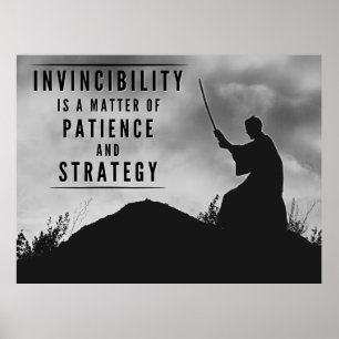Poster A paciência da invencibilidade - Inspiração