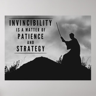 Poster A paciência da invencibilidade - Inspiração