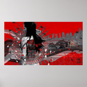 Póster A paixão do VERMELHO