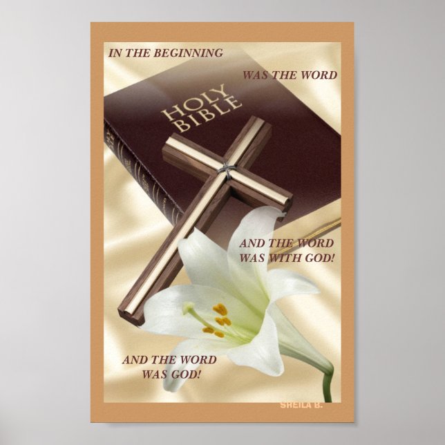 Póster A PALAVRA... DEUS! Pôster (Frente)