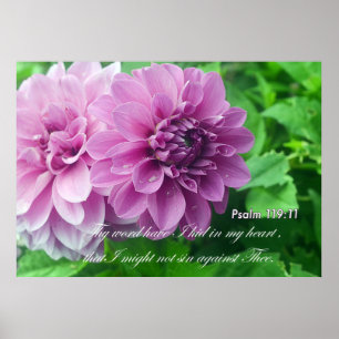 Poster A Palavra Que Eu Escondi Em Meu Coração