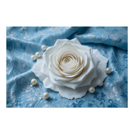 Póster A papelada elegante, vida estática