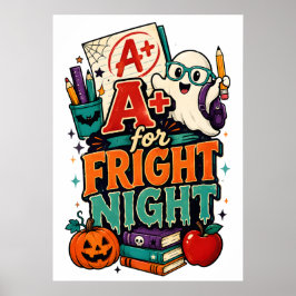 Poster A+ para Fright Night – Escola Assustadora de Hallo