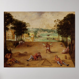 Póster A parábola do trigo e dos Tares, 1540