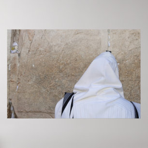 Poster A parede ocidental, Jerusalem