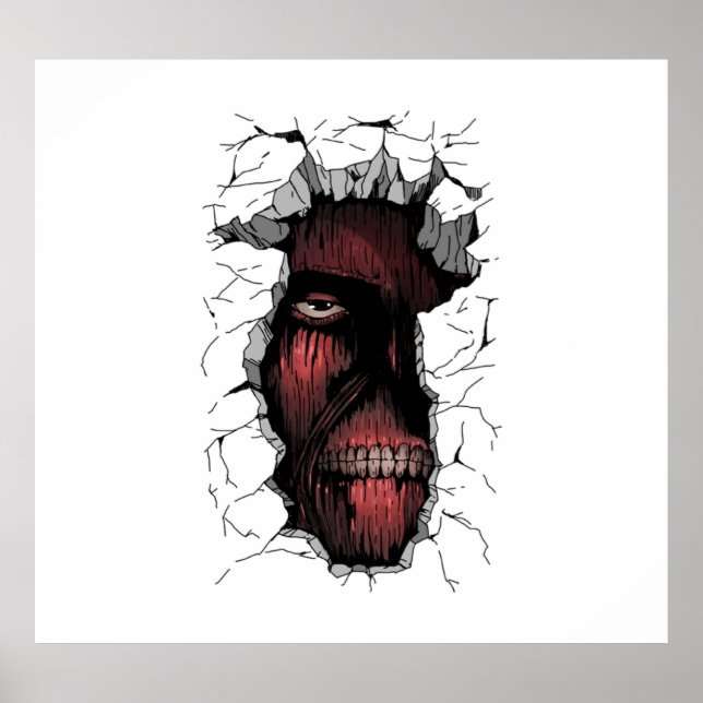 Poster A Parede Titã (Frente)