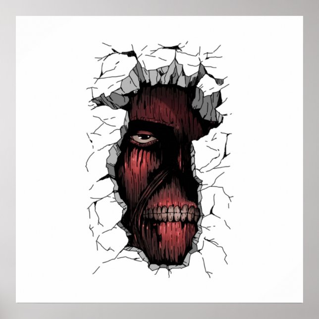 Poster A Parede Titã (Frente)