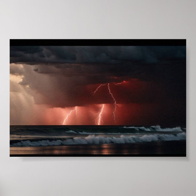 POSTER A PARTE DO MAR VERMELHO ESTÁ PRESTES A COMEÇAR! (Frente)