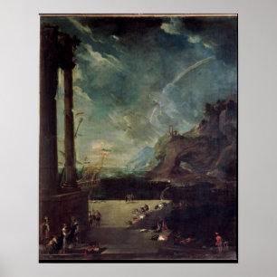 Póster A partida de Aeneas de Carthage