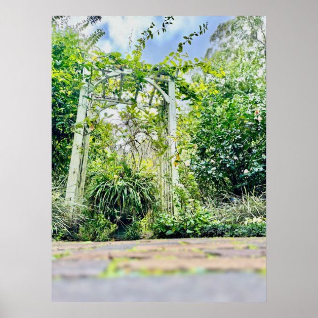 Poster A Passagem do Jardim (Frente)