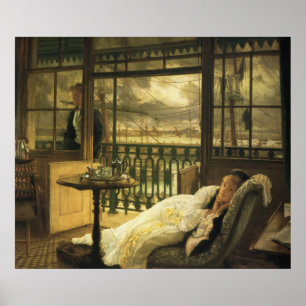 Poster A Passing Storm, by James Tissot