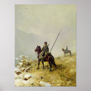 Póster A patrulha, 1887