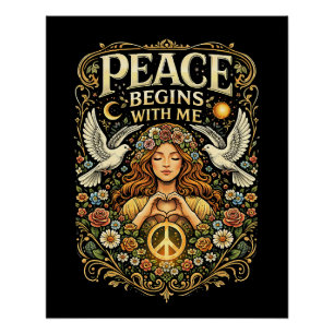 Póster A Paz Começa Dentro