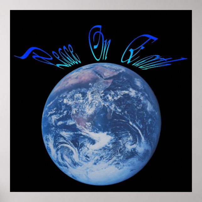 Póster A paz de Deus na Terra (Frente)