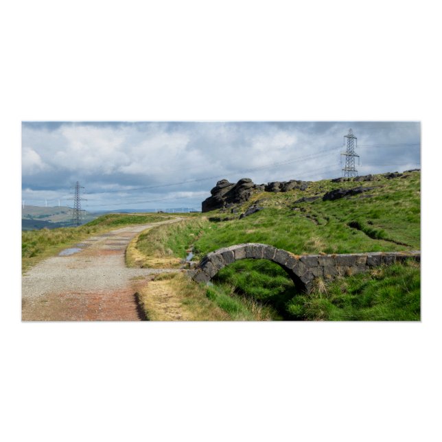 Póster A Pedra Chuva, Borda Blackstone (Frente)