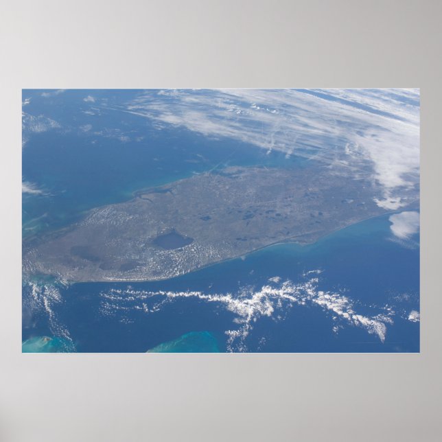 Poster A Península da Flórida. (Frente)