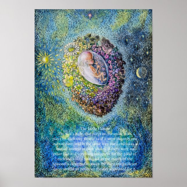 Póster A Pequena Flor (Frente)