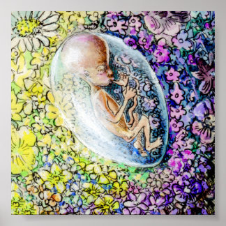 Poster A Pequena Flor - detalhe