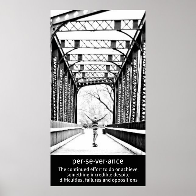 Póster A Perfeita Perseverança No Longo Prazo (Frente)