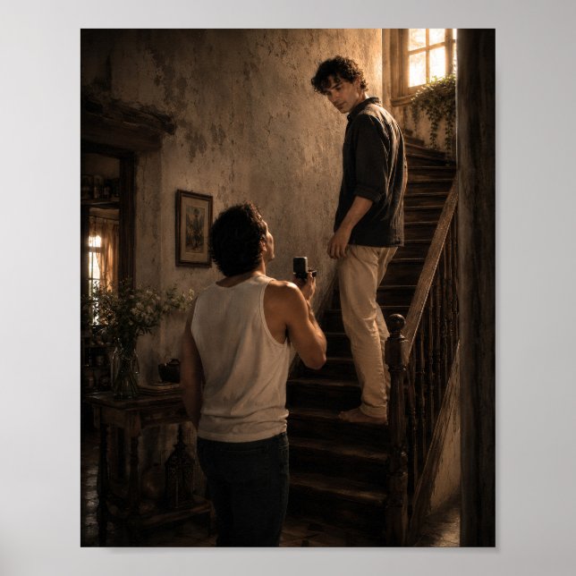 Poster A Pergunta | Projeto de Arte Gay (Frente)