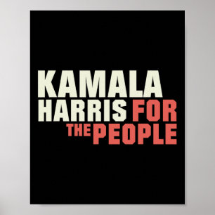 Poster A Pessoas Camisa Kamala Harris 2024 Anti-Eleição