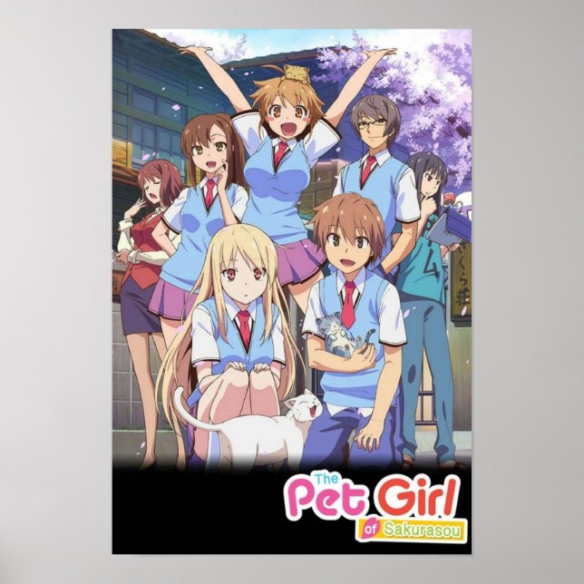 Poster A Pet Girl of Sakurasou (Frente)