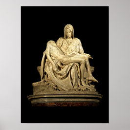 Poster A Pieta de Michelangelo