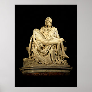 Poster A Pieta de Michelangelo