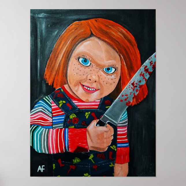 Poster A Pintura da Boneca por Alfred Fox (Frente)