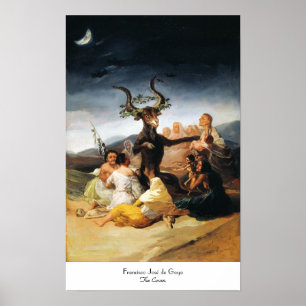 Poster A pintura da obra-prima de Francisco José de Goya