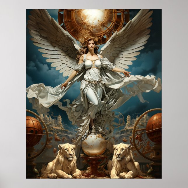 Poster A pintura do Anjo Guardião (Frente)