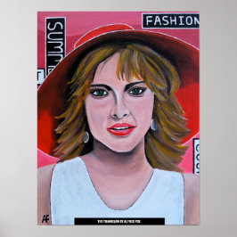 Poster A Pintura do Manequim por Alfred Fox