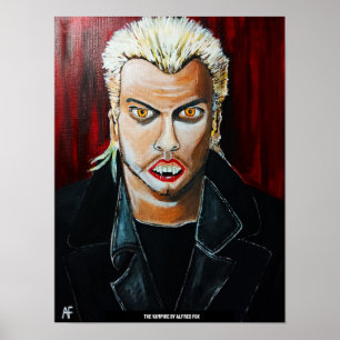 Poster A pintura do vampiro de Alfred Fox