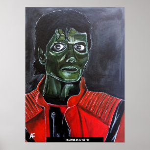 Poster A Pintura do Zumbi por Alfred Fox