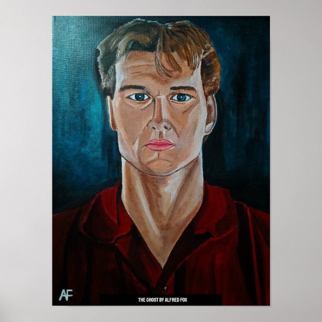 Poster A pintura fantasma de Alfred Fox (Frente)