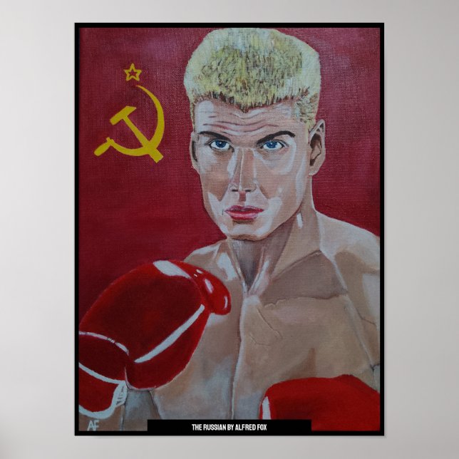 Poster A pintura russa de Alfred Fox (Frente)